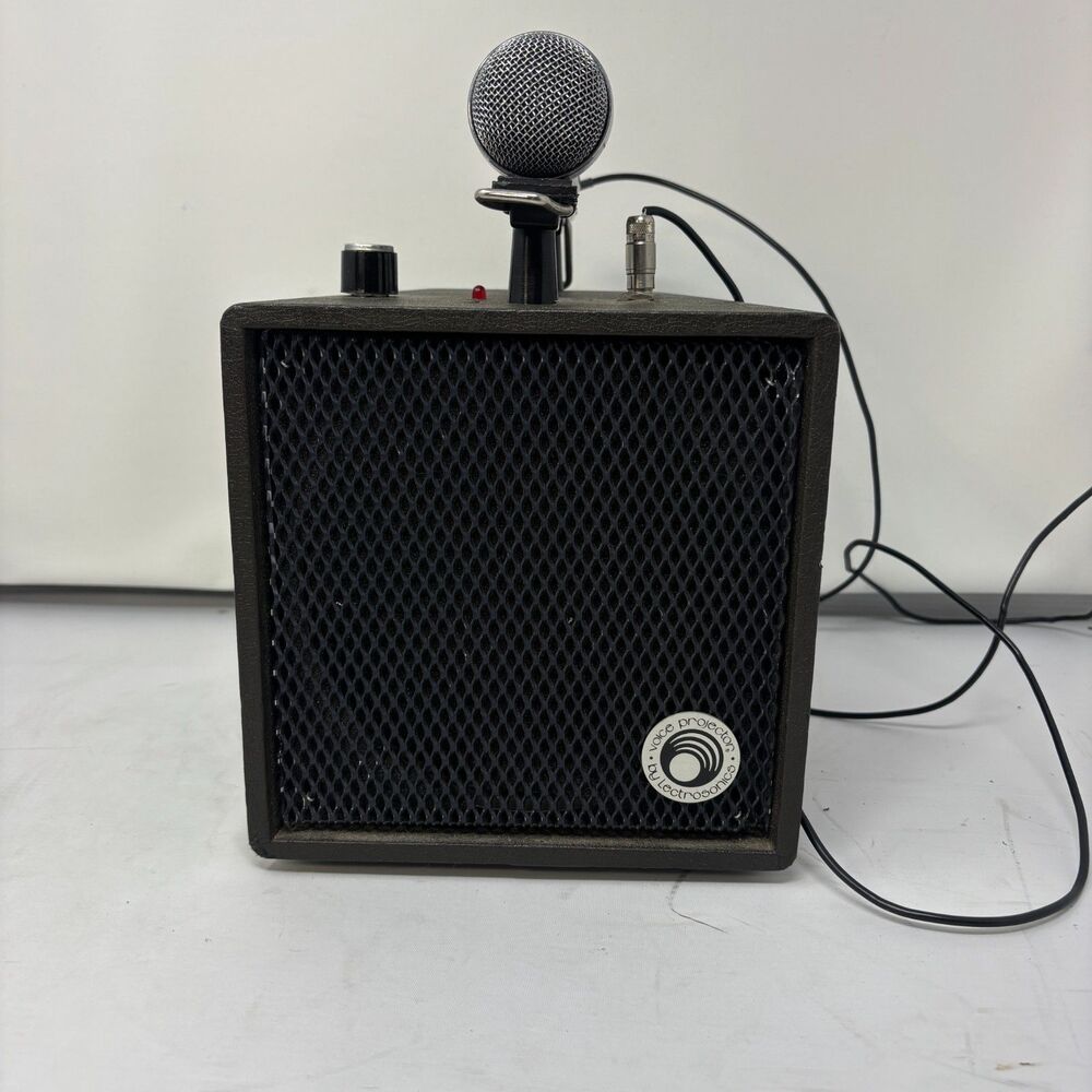 Vintage Lectrosonics Voice Projector 15 Portable PA System Untested AS IS